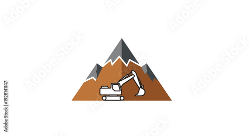 Excavator Machine Heavy Industry Equipment.