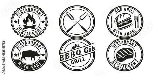 A collection of various symbols and icons indicating prohibitions and restrictions Vector