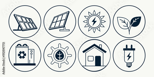 A collection of diverse icons representing various activities and objects Vector