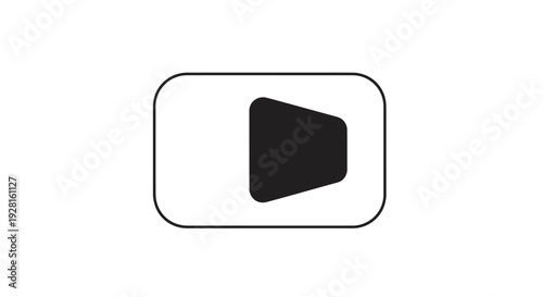 Play button icon on screen.