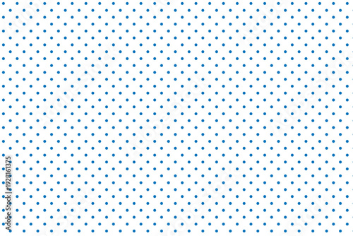 Minimalist seamless pattern of tiny black polka dots on a white background for textile and wallpaper design. point texture. Dot seamless pattern. Grid dotted halftone. Simple small geometric pattern