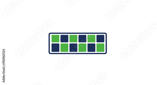 Remote Control with Green and Blue Buttons.