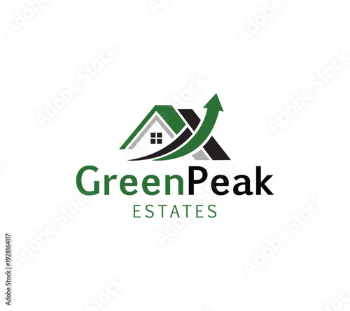 Real Estate logo, Realty logo, Arrow logo