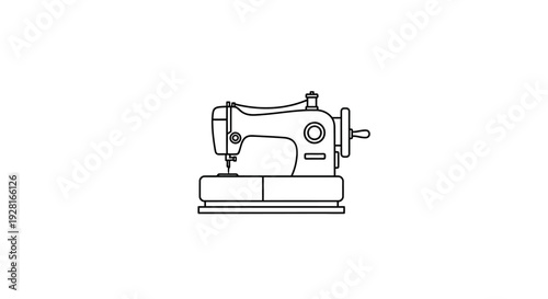 Sewing Machine Industrial Equipment Device.