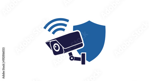 Security camera with shield protection.