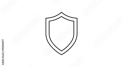 Shield Icon Symbol Protection Security.