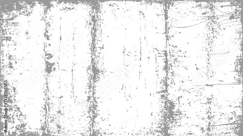 Grungy distressed concrete wall with vertical cracks and scattered debris texture grunge