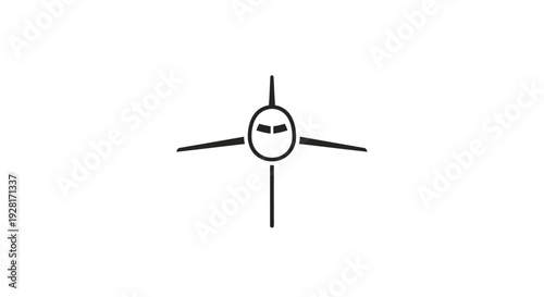 Simple Ceiling Fan Design Closeup.