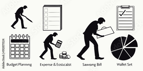 A visual representation of the evolution of project management methodologies Vector