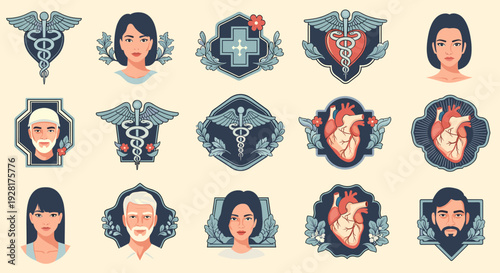 A calming illustration of a young woman. Ideal for wellness, beauty, or personal growth content, lending a touch of peacefulness to any project.