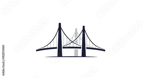 Suspension Bridge Structural Engineering Design.