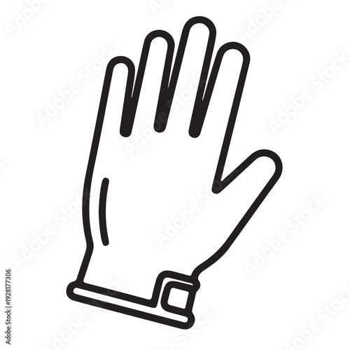 medical gloves vector illustration for protection and healthcare safety.