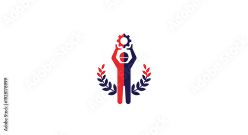 Two People Holding Gears Together.