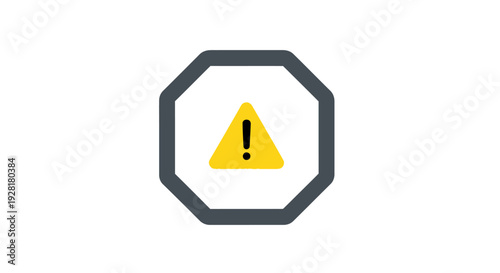 Warning Sign Exclamation Mark Symbol.