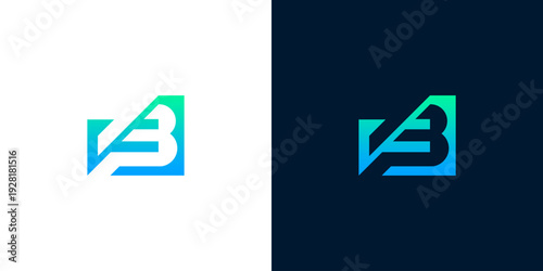 Dynamic and professional logomark featuring a stylized letter B with an integrated upward trending graphic, representing business growth, progress, and innovative solutions