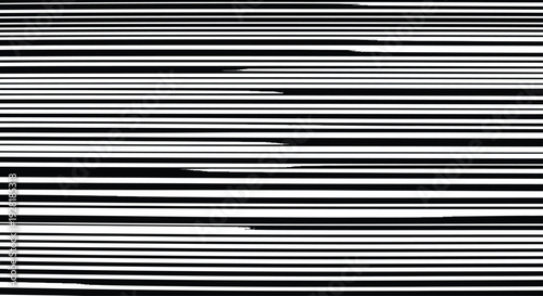 Black and White Distorted Horizontal Lines