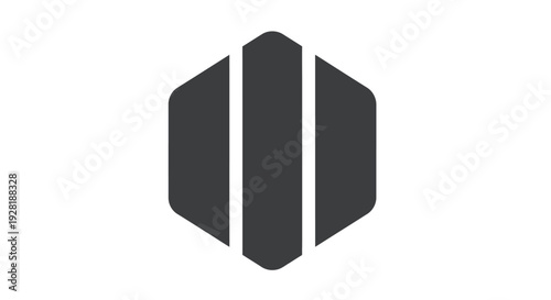 Geometric Shape Logo Design Element.