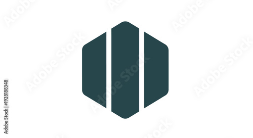 Geometric Shape Logo Design Element.