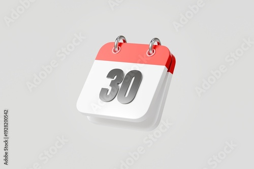 Photos 3d calendar icon
