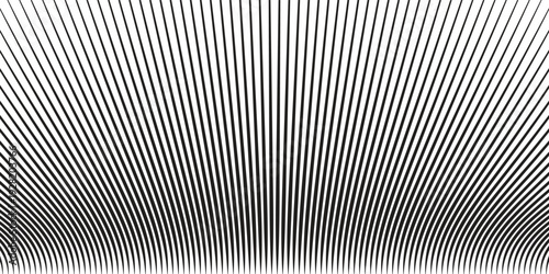 Black and white simple pattern. Light effect. Gradient background with line . Halftone design