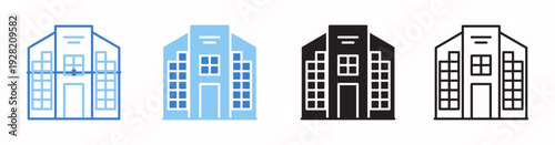 Company Vector Illustration In Multistyle