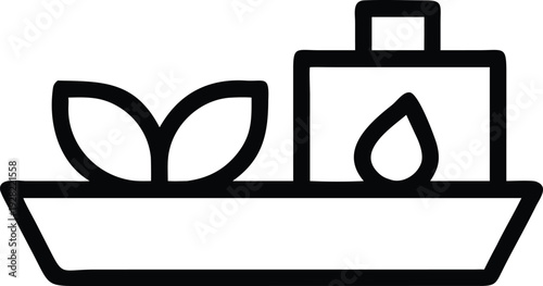 Eco friendly boat transporting natural resources and sustainable fuel in a clean manner