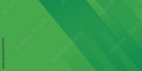 Green abstract background with geometric shapes gradient color for presentation design. Suit for business, corporate, institution, conference, party, festive, seminar, and talks.