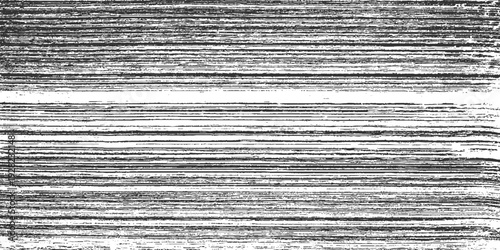 Black and white horizontal brush stroke texture with subtle grain and varying line density abstract background