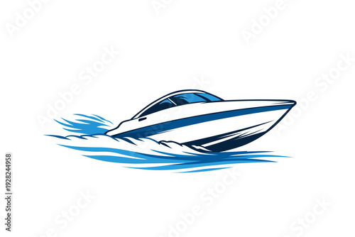 yacht icon vector illustration