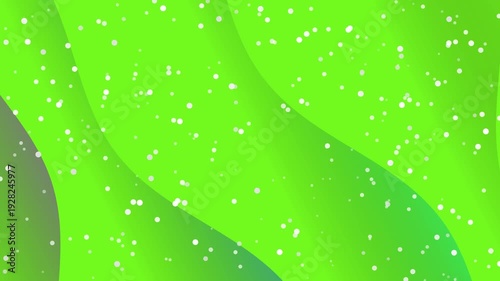 Vibrant Green Background with White Speckles.