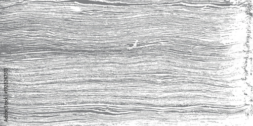 Detailed close-up of weathered grey wood grain texture with horizontal wavy lines and rough edges background