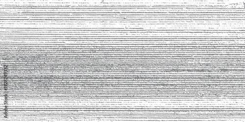 Cuadro en lienzo Textured grey horizontal lines on white background abstract pattern stripes