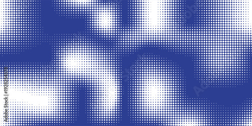 Illustration dark blue background with pop art dots pattern, sport style vector illustration, creative background