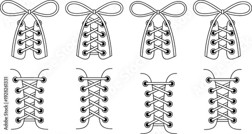 Laboratory science icons, test tubes, magnifying glass, Erlenmeyer flask, research equipment, chemical experiment, black and white vector illustration, education, analysis