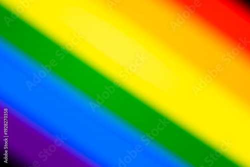 An abstract representation of a rainbow featuring vibrant colors arranged diagonally. This image symbolizes diversity and inclusivity, perfect for educational and marketing materials.