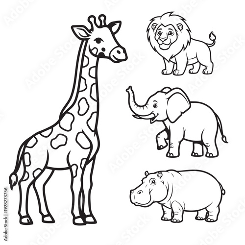animales de la jungla