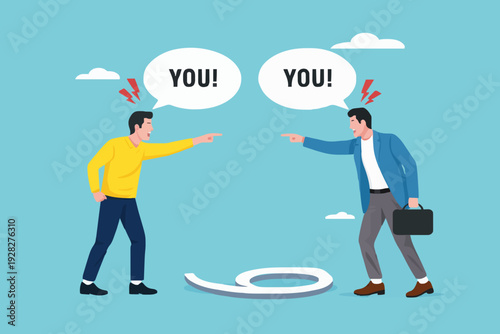 People Having A Dispute