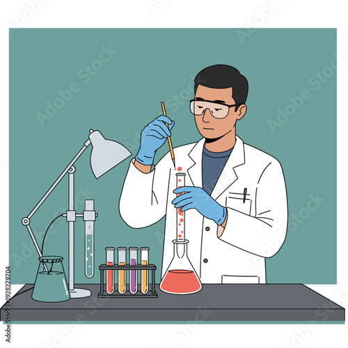 A wooden rolling pin is placed on top of a flattened circle of dough, ready for baking.