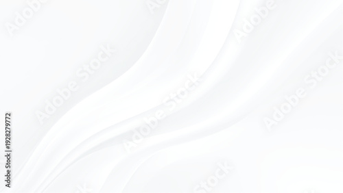 White abstract wavy background design element for graphic and web projects