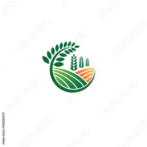 eco friendly farm logo design