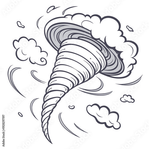 Of a altitude cyclo tornado cyclone storm weather clouds