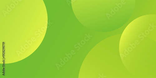geometric background green simple design
