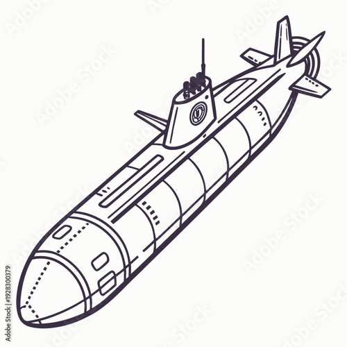 Of a submarine naval underwater vehicle industrial