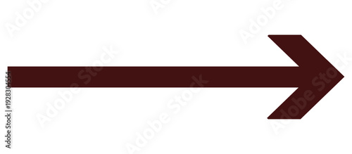 right arrow icon with thick horizontal line bold navigation symbol flat vector design