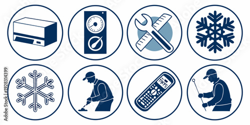 A collection of various icons representing different sports and activities. Vector