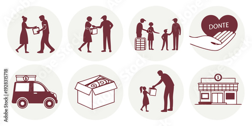 Diverse group of people engaging in various activities and professions Vector