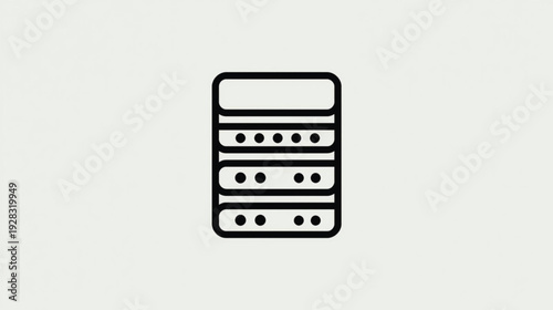 Vintage stereo boombox illustration featuring a mobile phone icon with a lock and key to represent secure digital audio technology