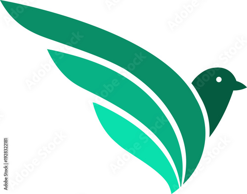 Vector illustration of a bird