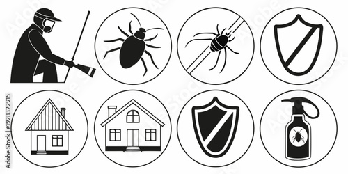 A collection of icons representing various restrictions and prohibitions Vector
