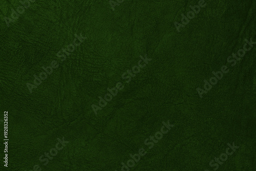 Beautiful green background with leather texture